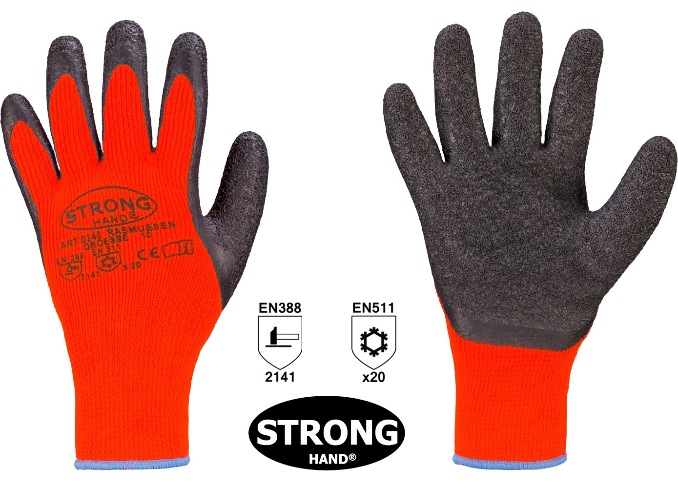 pics/Feldtmann 2016/Handschutz/stronghand-0240-rasmussen-winter-gloves-orange.jpg